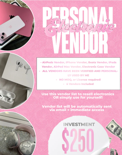 Personal Electronic Vendor