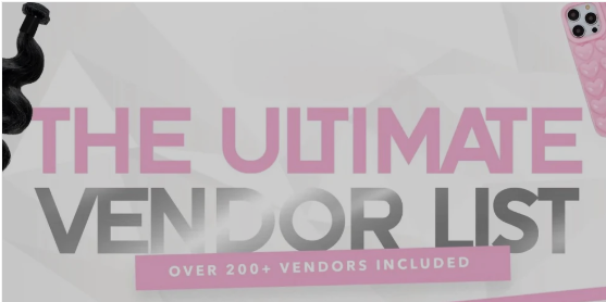 The Ultimate Vendor List #2 - With Resell Rights ( Buy & flip into $10k your first month