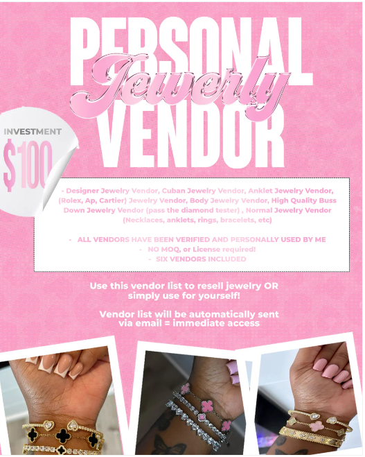 Personal Jewelry Vendor